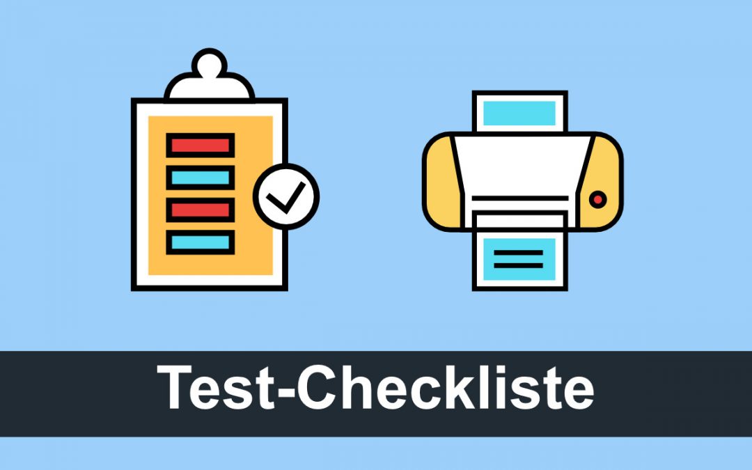 Mobiler Drucker: Test-Checkliste